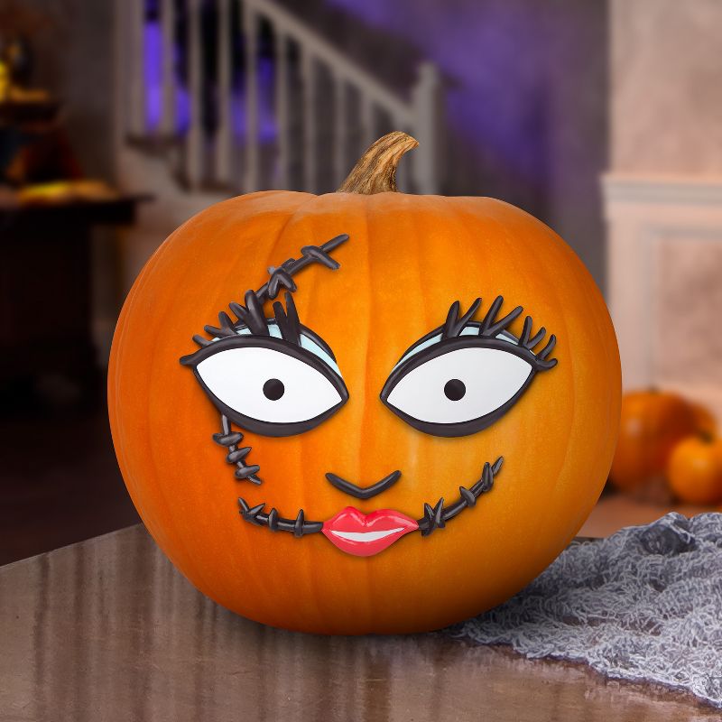 Gemmy Pumpkin Push In Sally Disney, orange