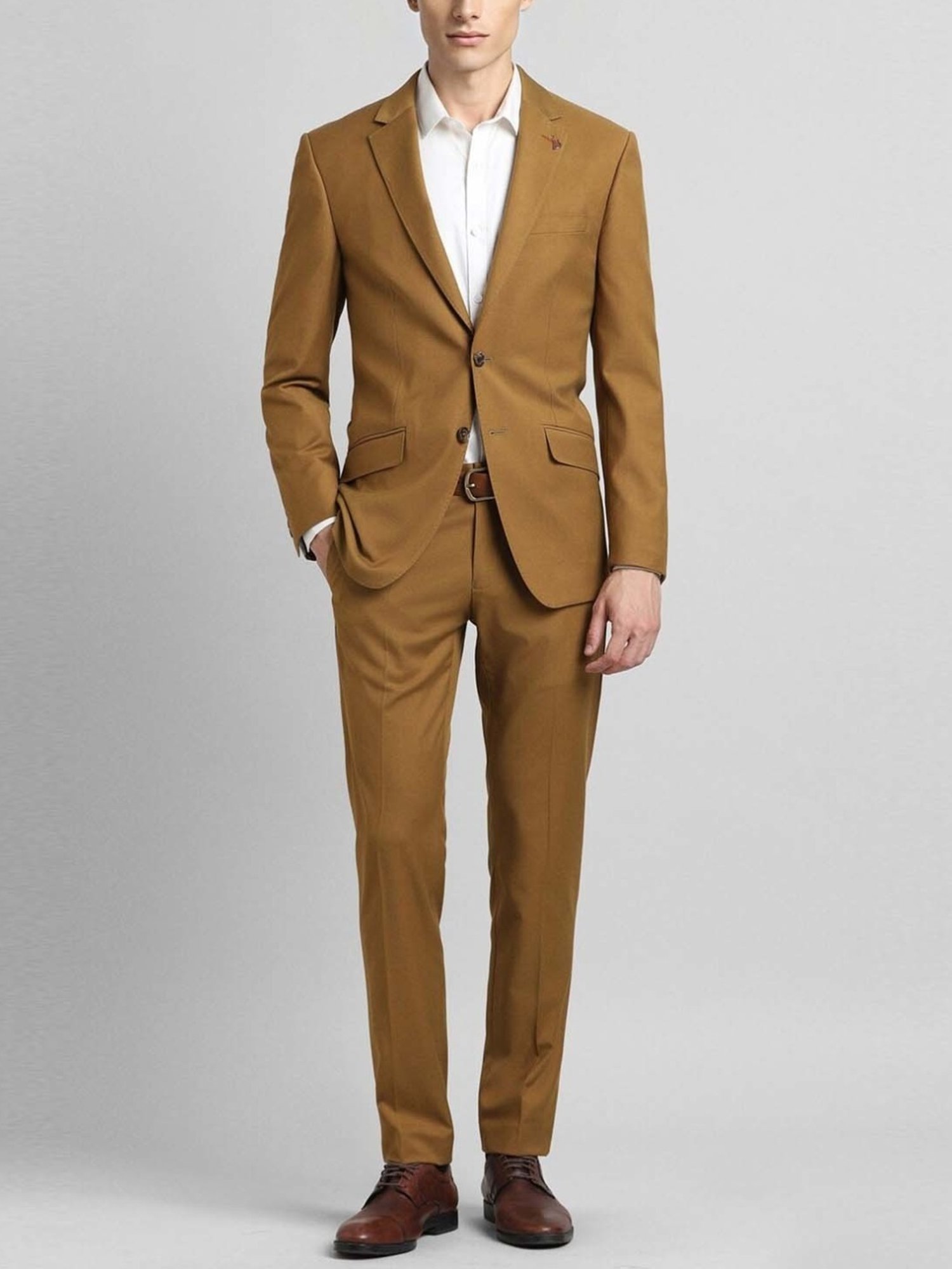 Simon Carter London Brown Regular Fit Blazer