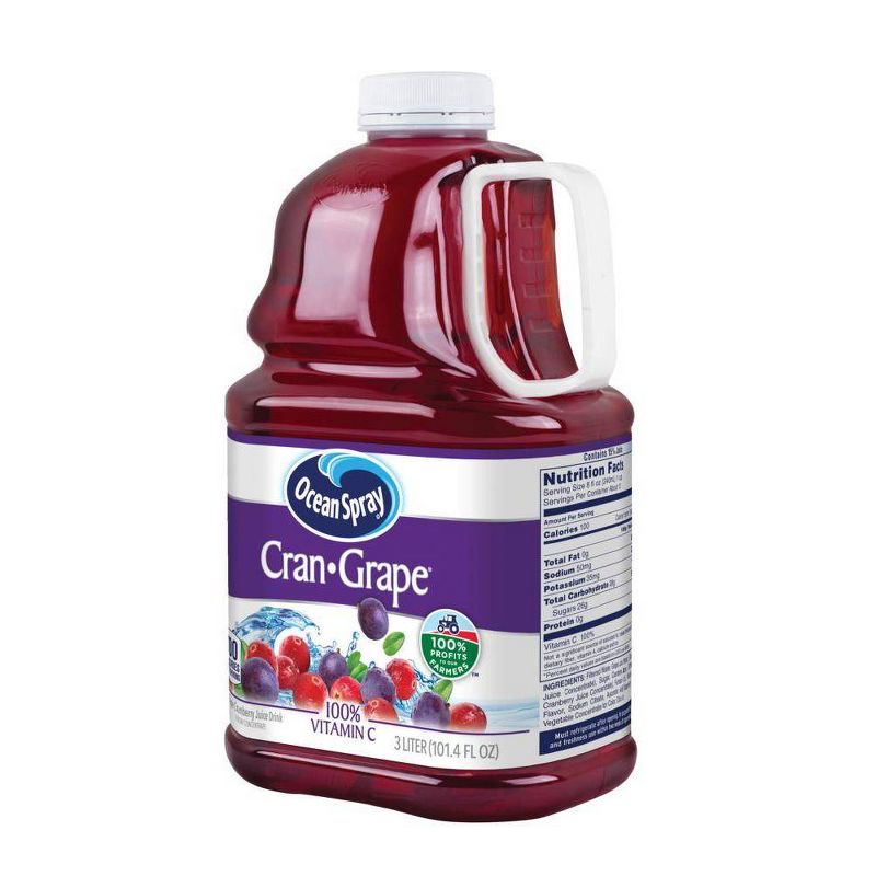Ocean Spray Cranberry Grape - 101 fl oz Bottle