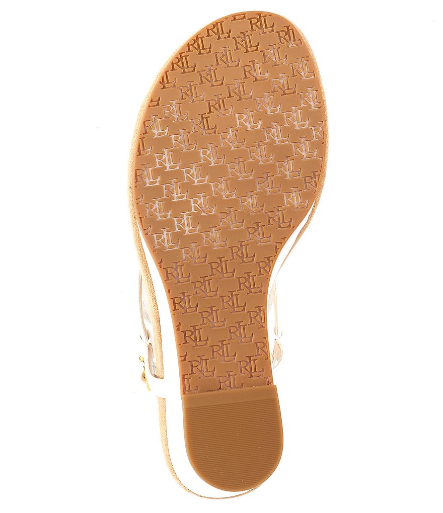 Lauren Ralph Lauren Jeannie Logo Wedges