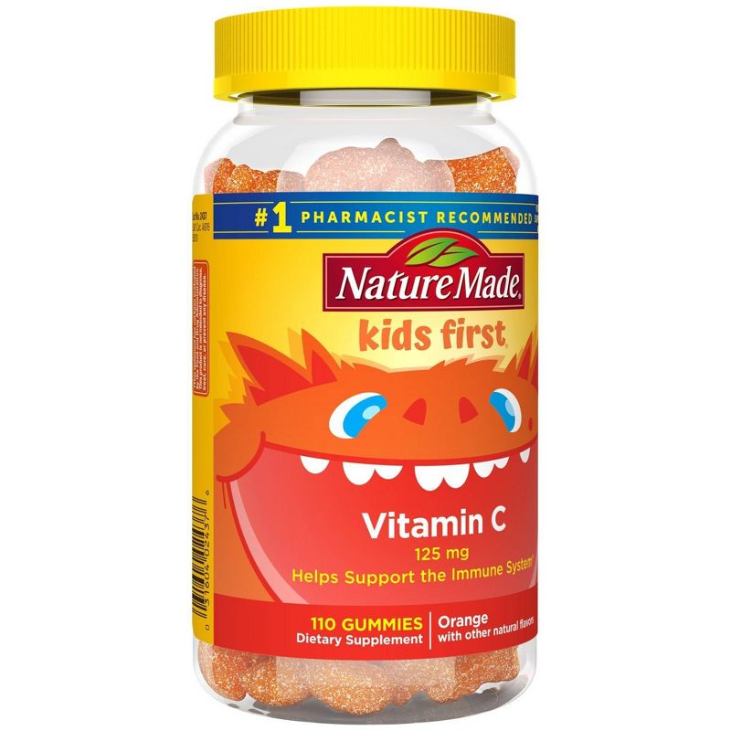 Nature Made Kids First Vitamin C Gummies 110ct - Tangerine
