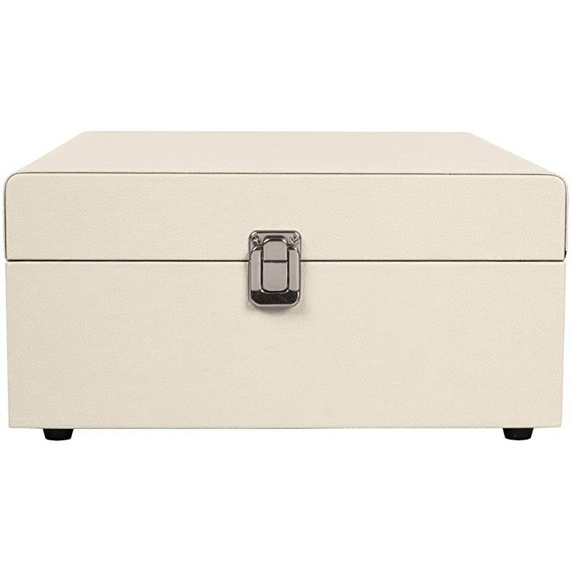 CR8017ADU Voyager Vintage Portable Turntable with Bluetooth Receiver and Builtin Speakers Dune