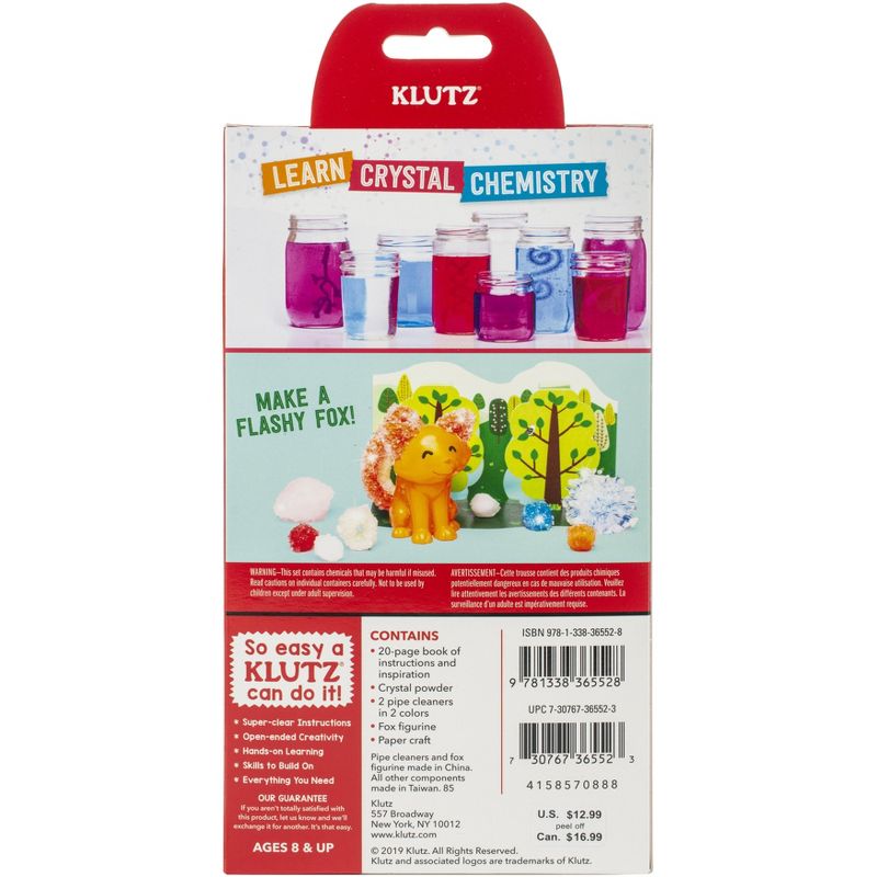 Grow Your Own Crystal Animal Kit-Fox