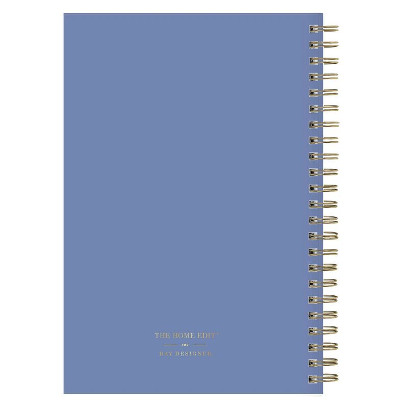 2021-22 Academic Plastic Planner 5" x 8" Weekly/Monthly Wirebound Blue - The Home Edit for Day Designer