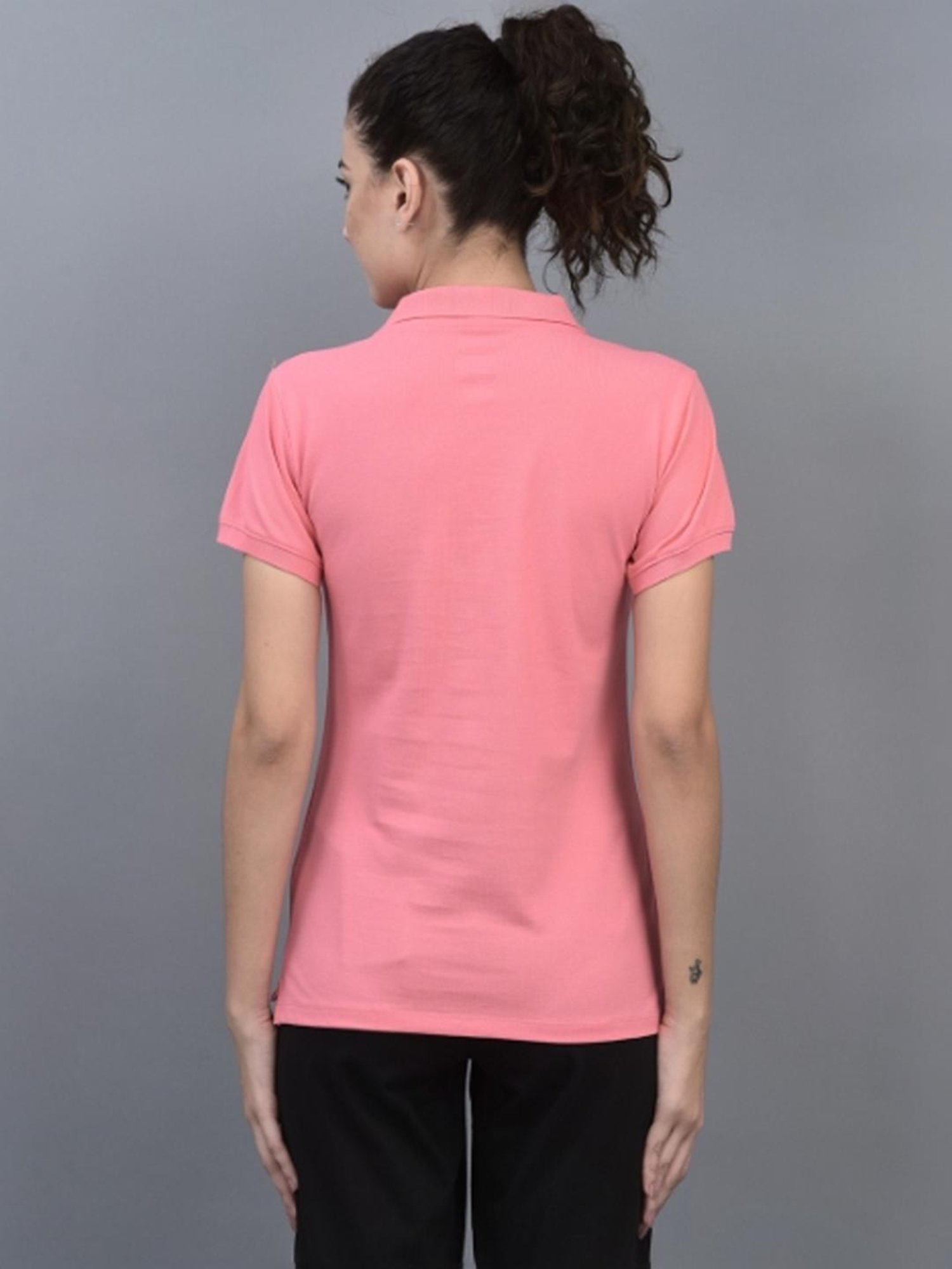 Dollar Black & Pink Cotton Sports T-Shirt - Pack Of 3