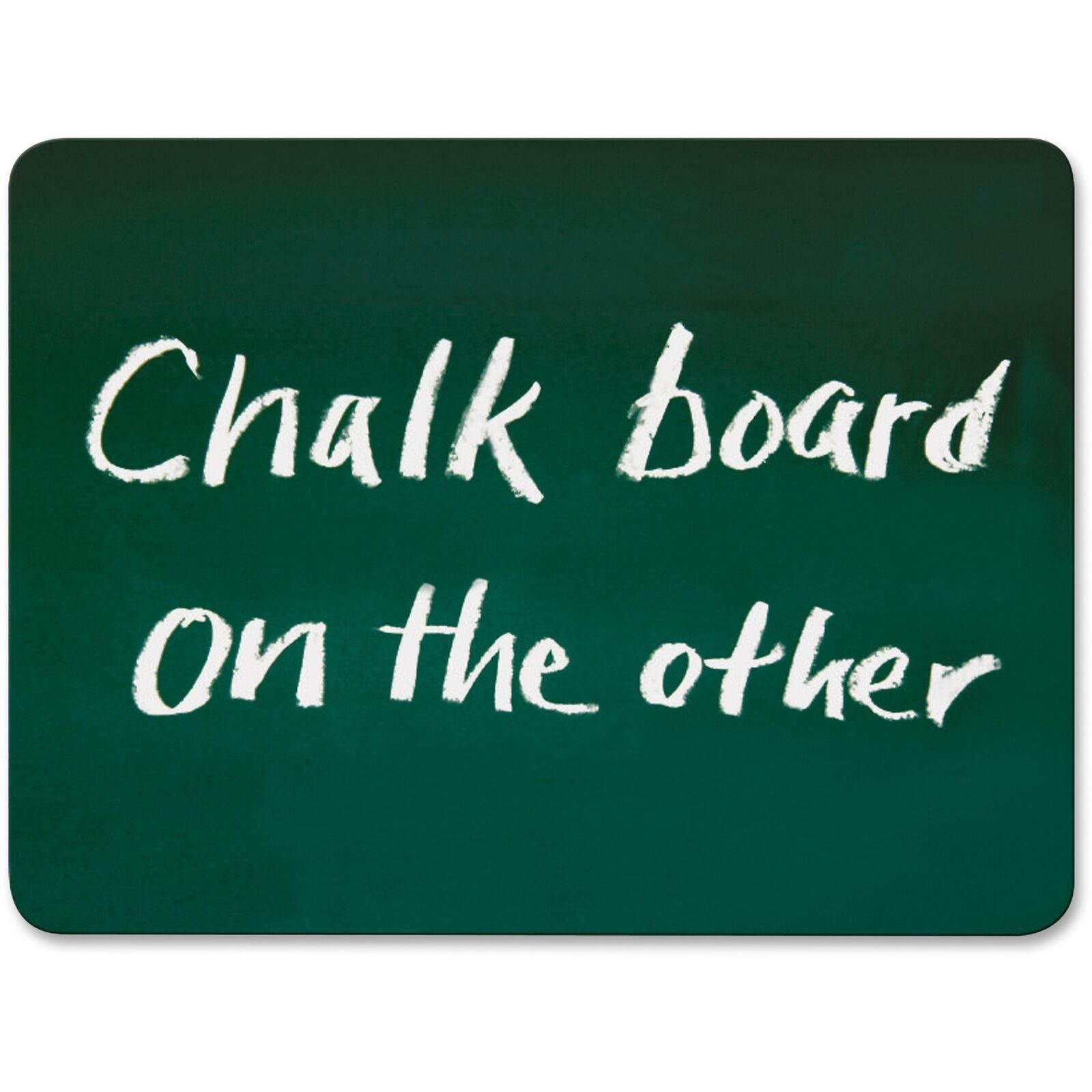 Chenillekraft Combination Dry Erase Chalk Board - 12" X 9" - Black Board, White