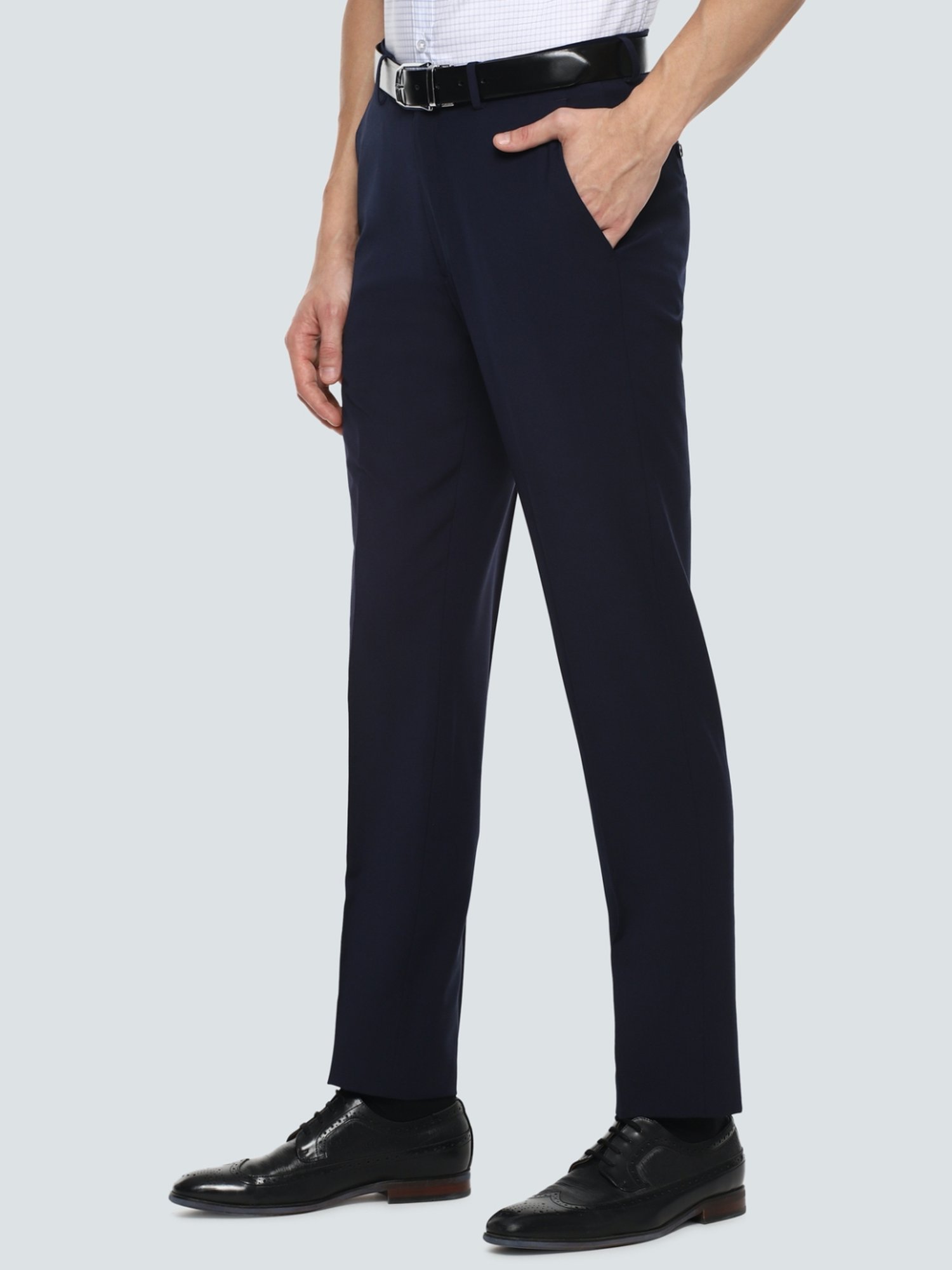 Louis Philippe Permapress Navy Trousers