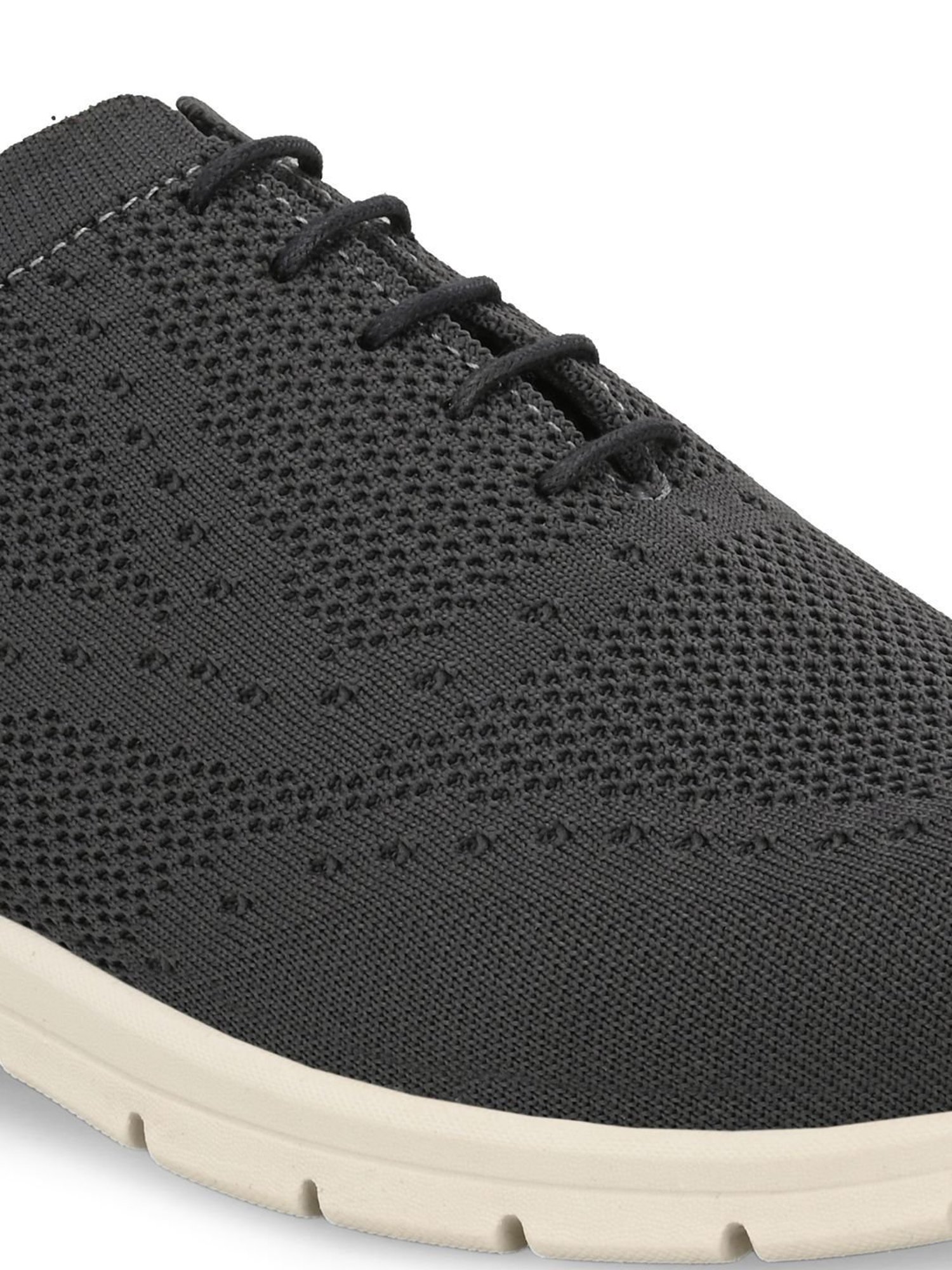 Hoversole Men's Lane Grey Brogue Shoes