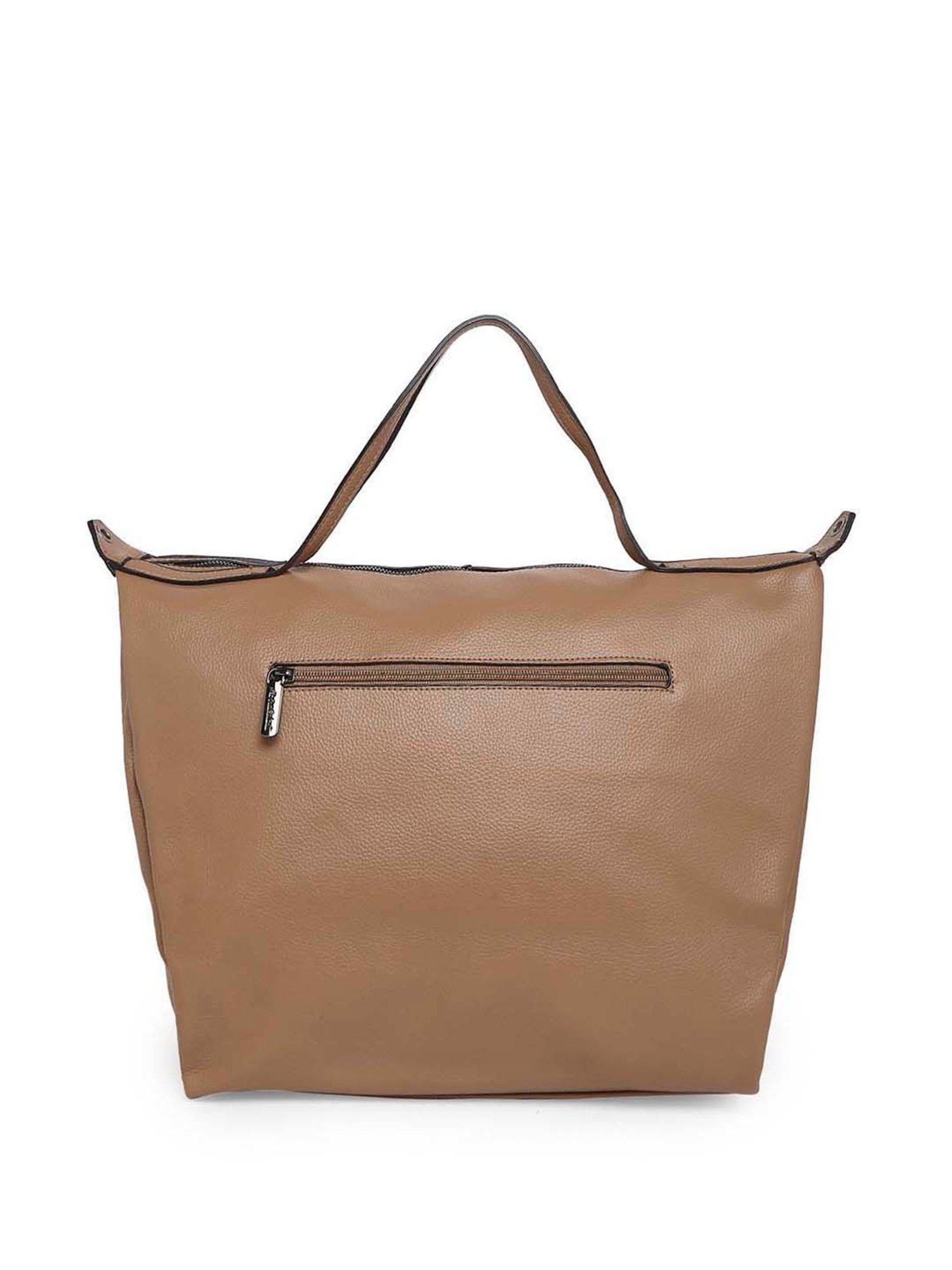 Marina Galanti Beige Rivets Medium Tote Handbag