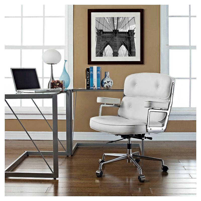 Office Chair Modway Winter White