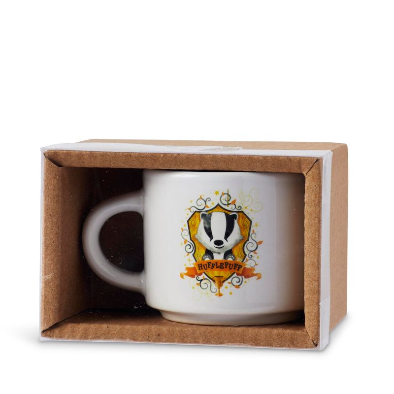 Seven20 Harry Potter Hogwarts House Hufflepuff Ceramic Mini Mug - 2.67"L x 2"H