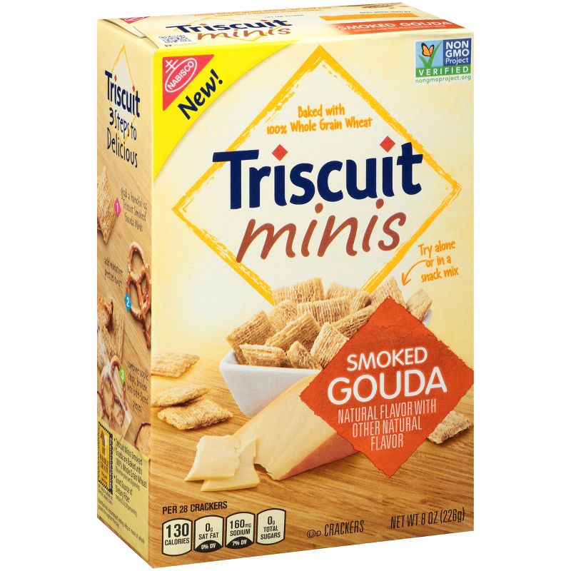 Triscuit Smoked Gouda Mini Crackers - 8oz
