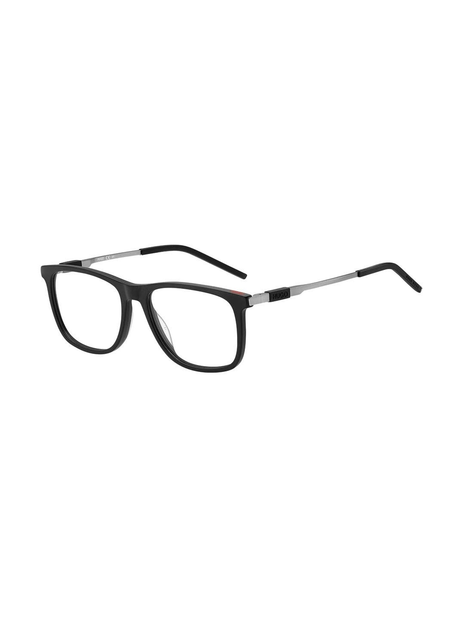 HUGO Black Square Eye Frames for Men