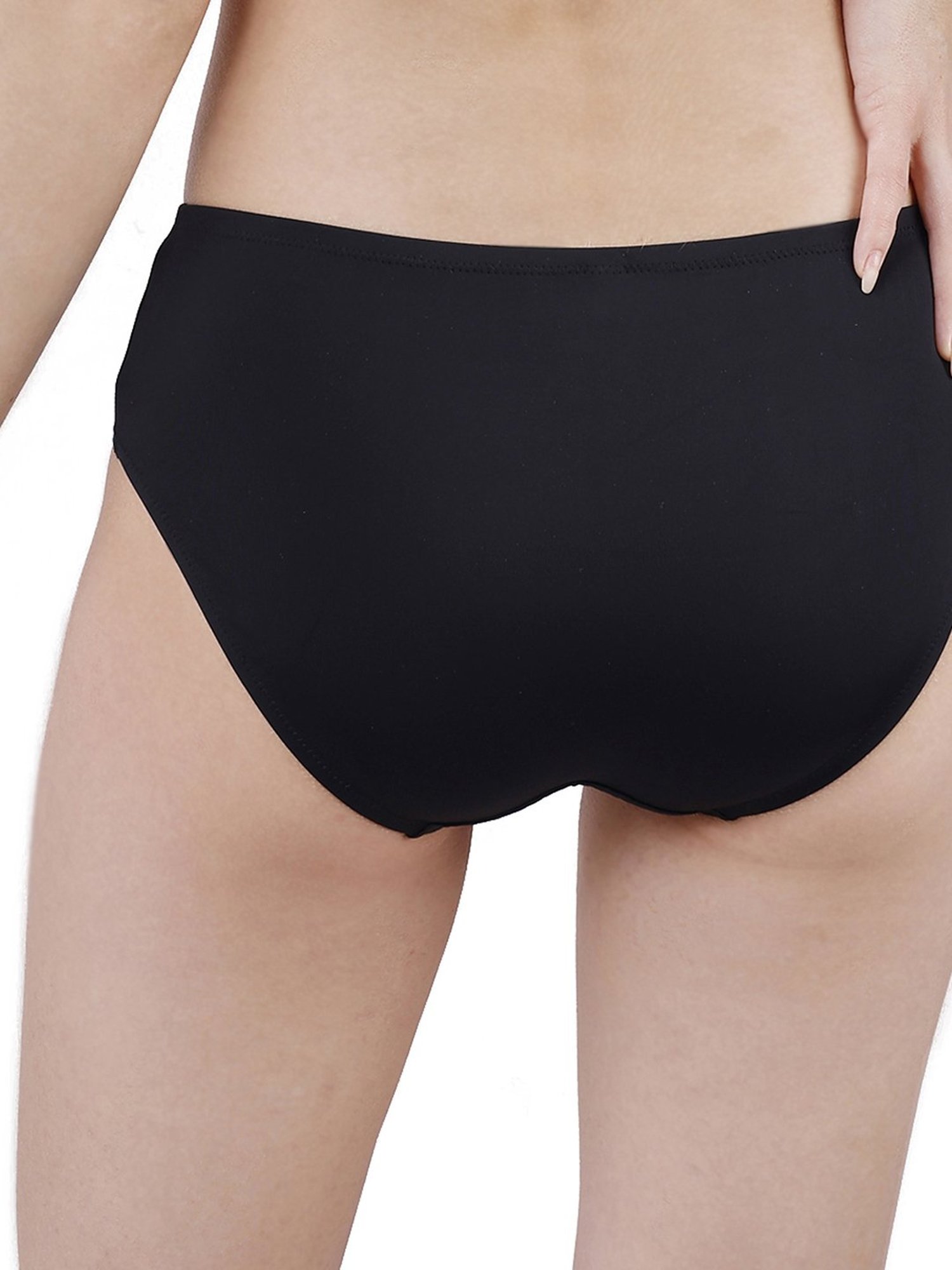 Soie Black Bikini Panty