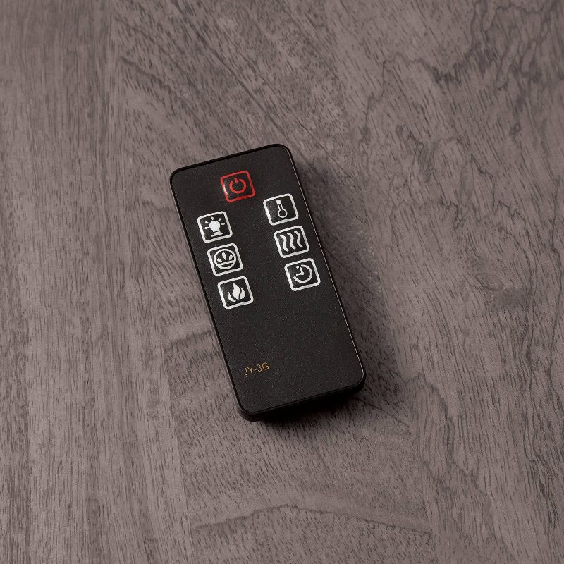 Dyna-Glo 48" Reversible Wall Mount Electric Fireplace Gray/Brown