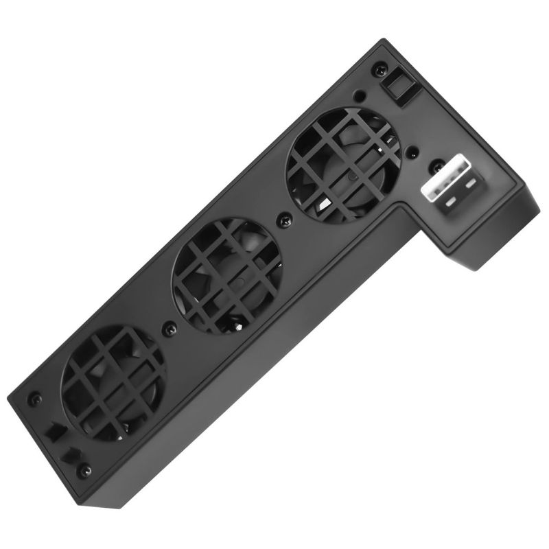 ROME CARE New USB Cooling fan for Xbox One X Console,Cooling System for Xbox One X with 3 Cooling Fans and 2.0 USB Port - Only for Xbox one X-Black