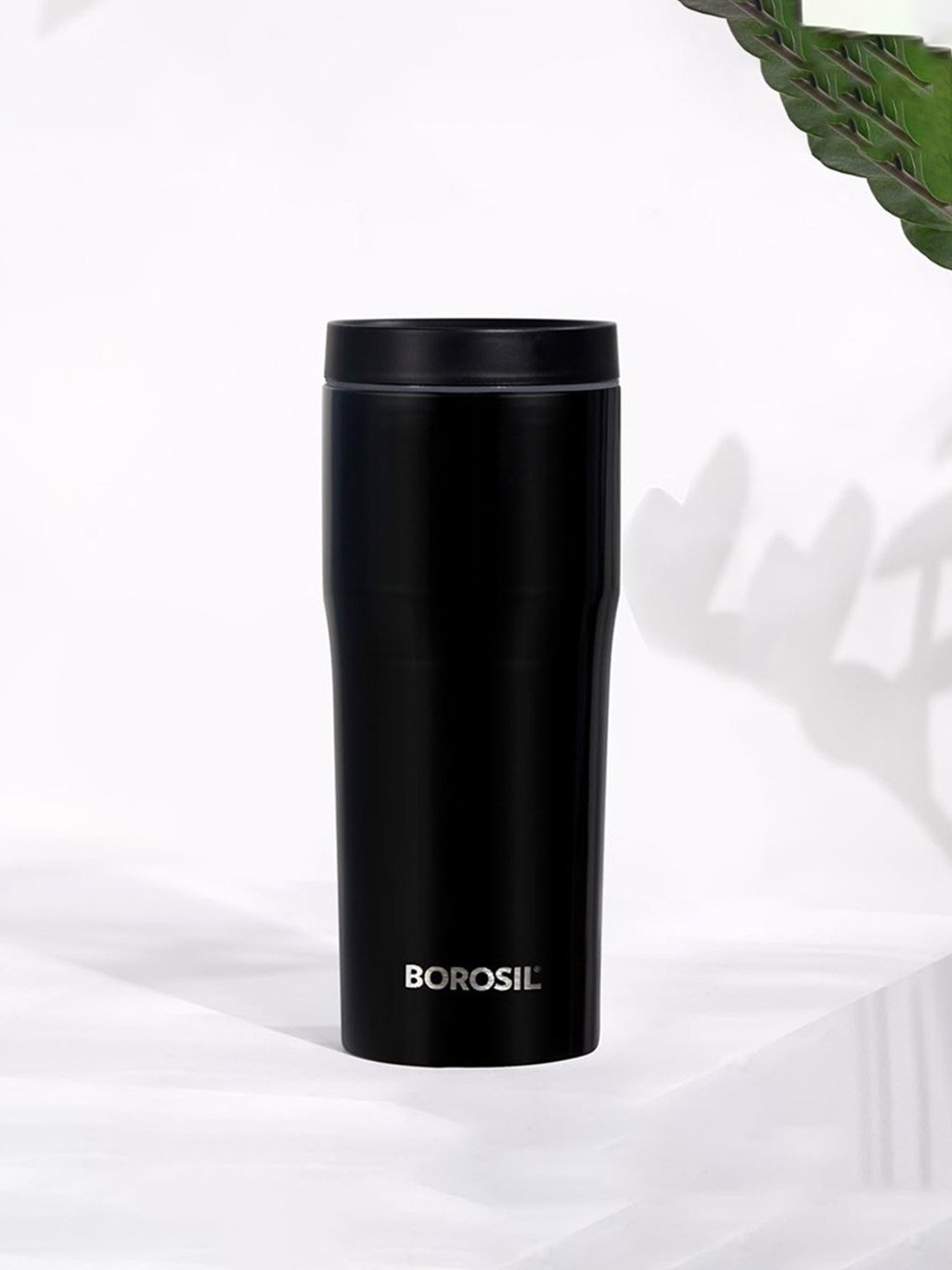 Borosil ?Black Stainless Steel Flasks (500 ML)