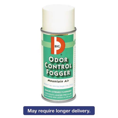 Odor Control Fogger, Mountain Air Scent, 5 oz Aerosol, 12/Carton BGD344