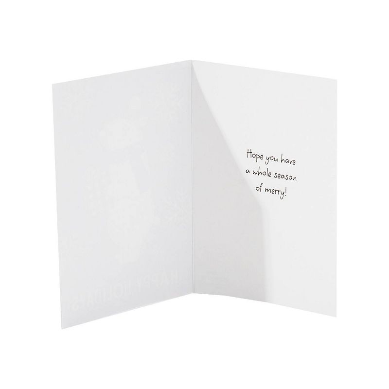 Carlton Cards 14ct Polar Bear with Present Boxed Cards