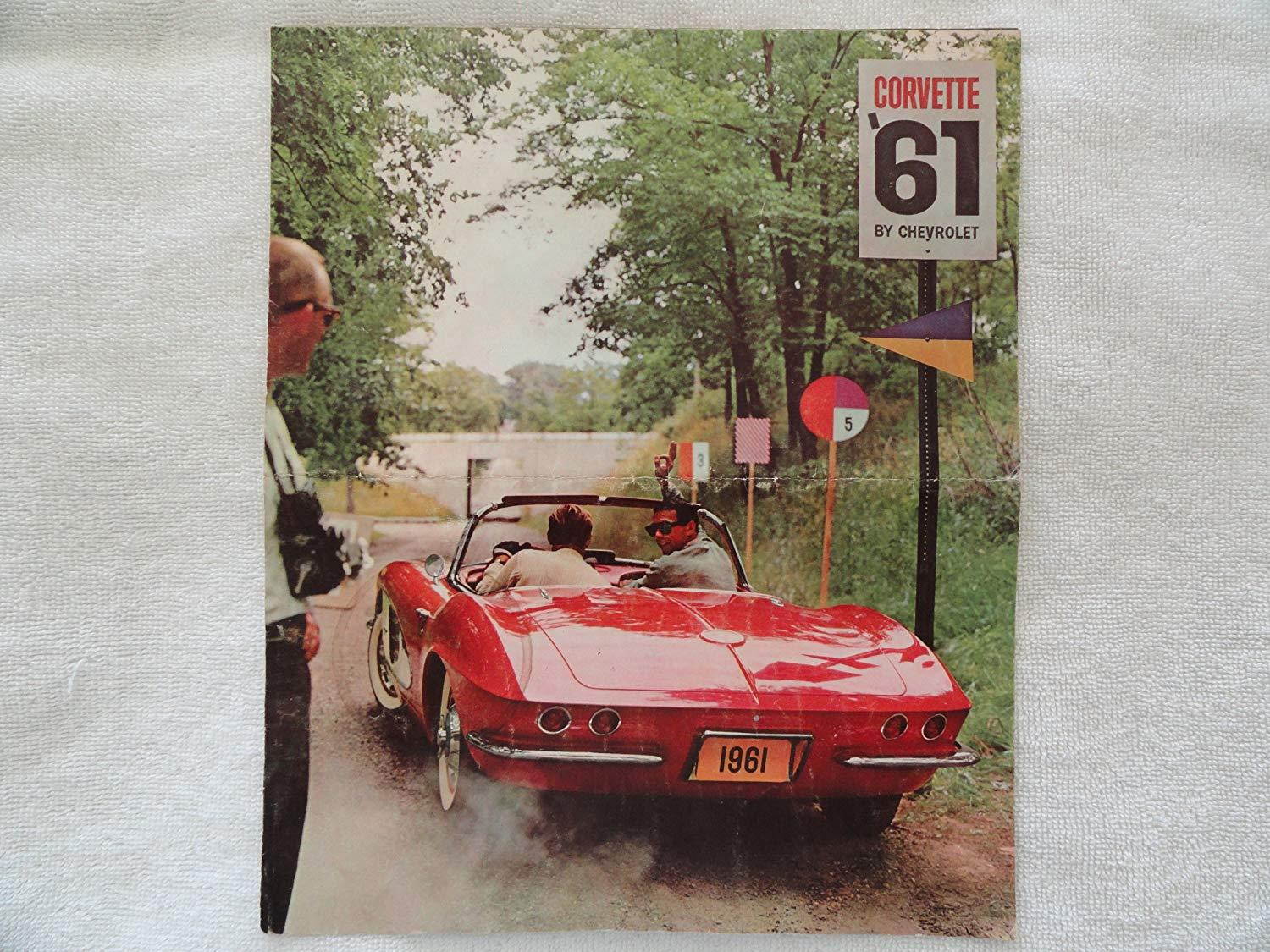 CORVETTE 1961 Sales Brochure 61 Vette