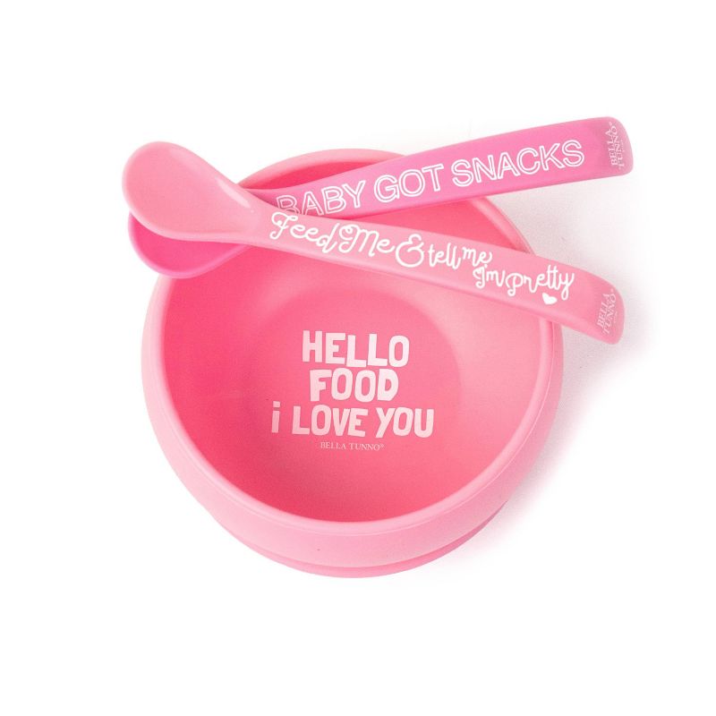 Bella Tunno Bowl/Spoon - Girl