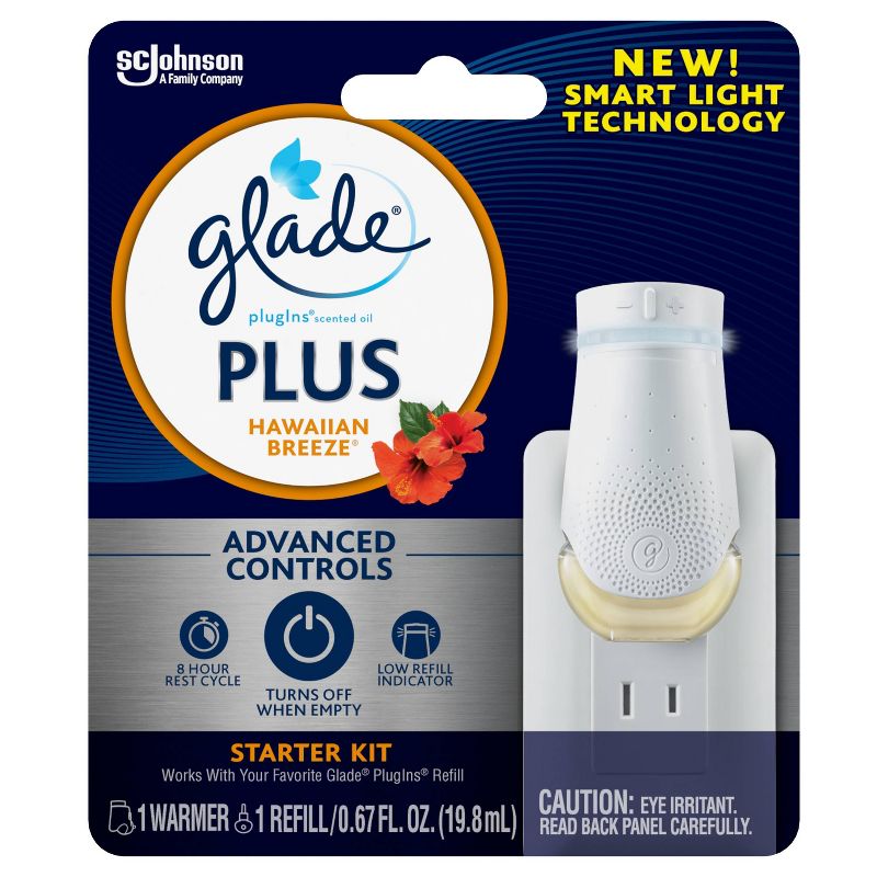 Glade Hawaiian Breeze PlugIns Plus Starter Kit - 0.67 fl oz