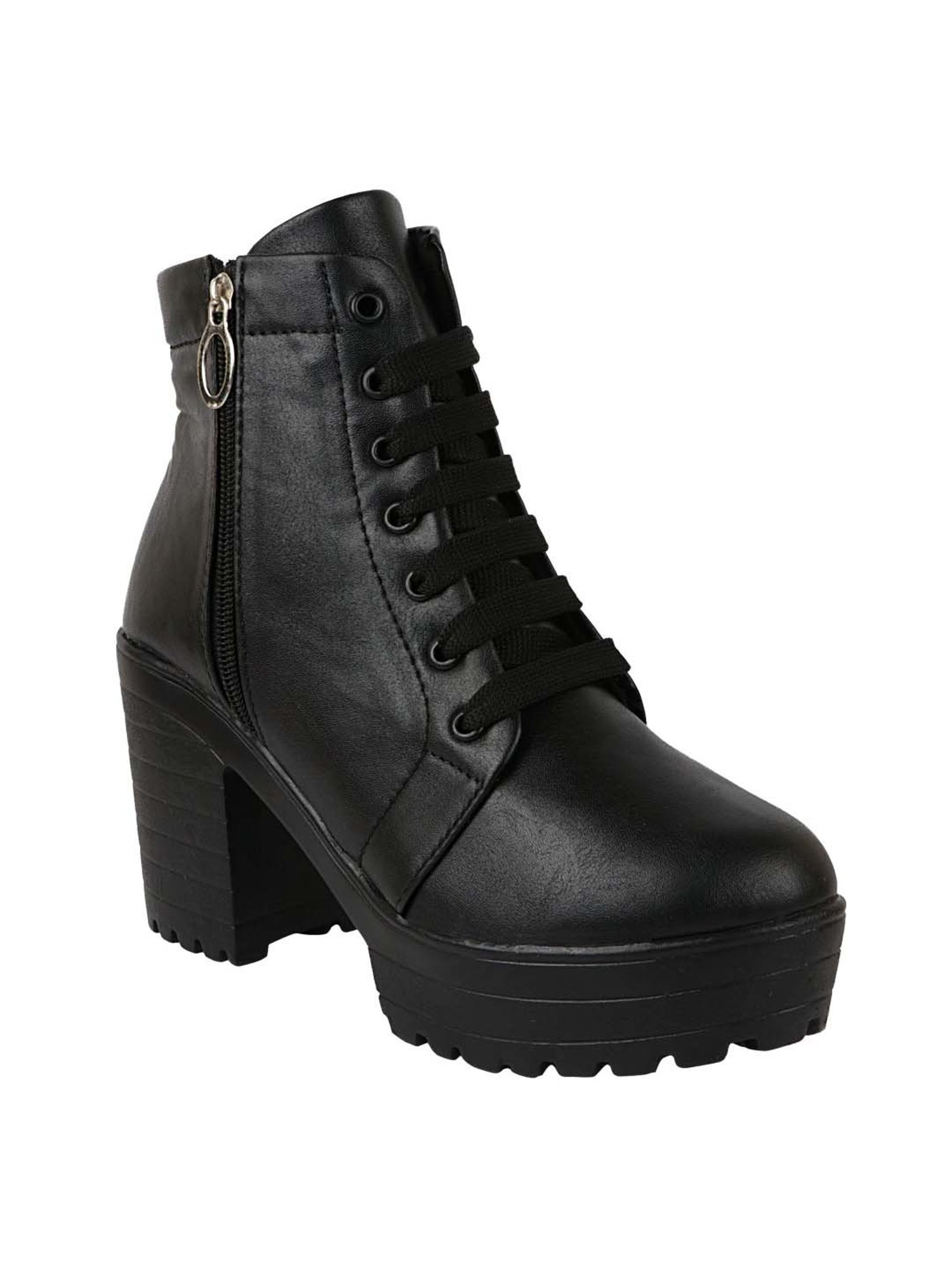 Shoetopia Kids Black Casual Boots