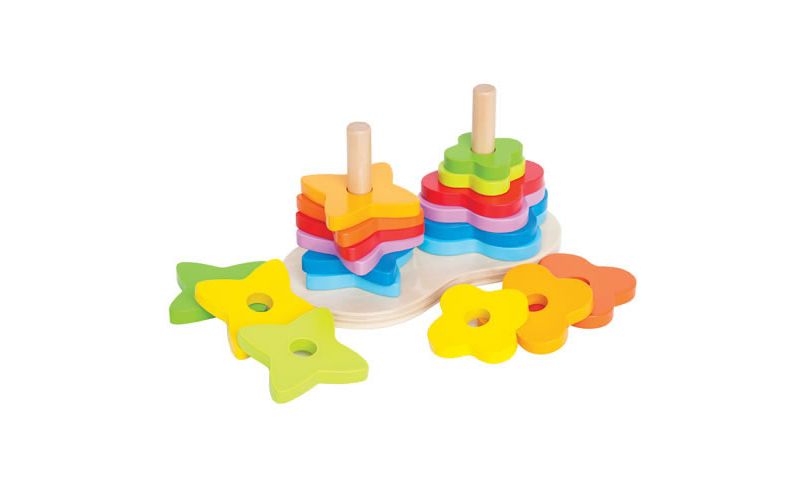 Hape Double Rainbow Stacker