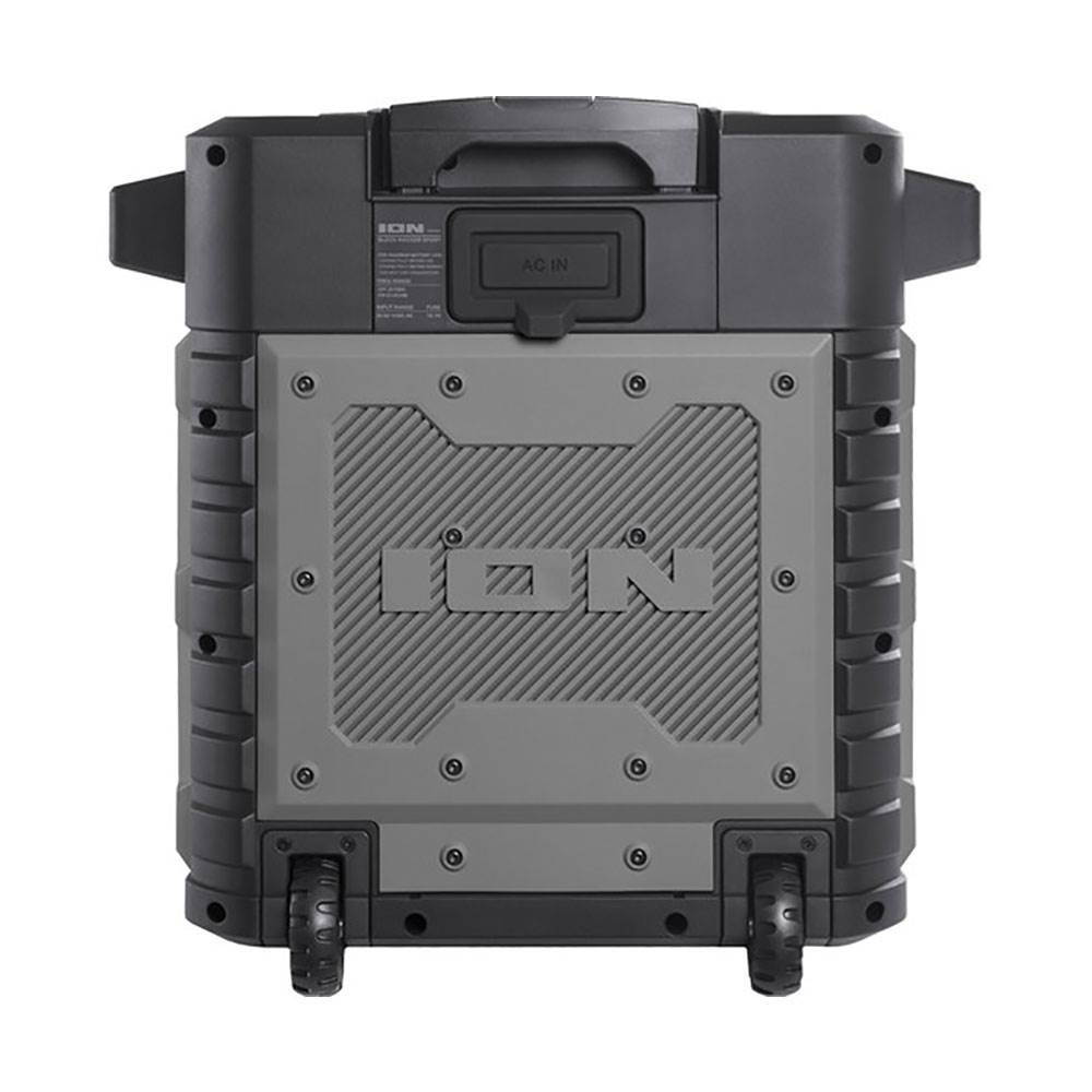 ion pathfinder rugged bluetooth portable speaker  black