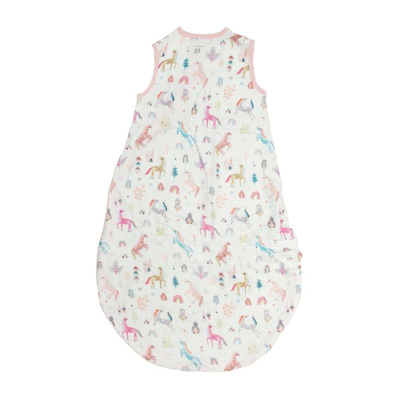 Loulou Lollipop Muslin Sleep Sack Wearable Blanket - Unicorn Dream 3-12 Months