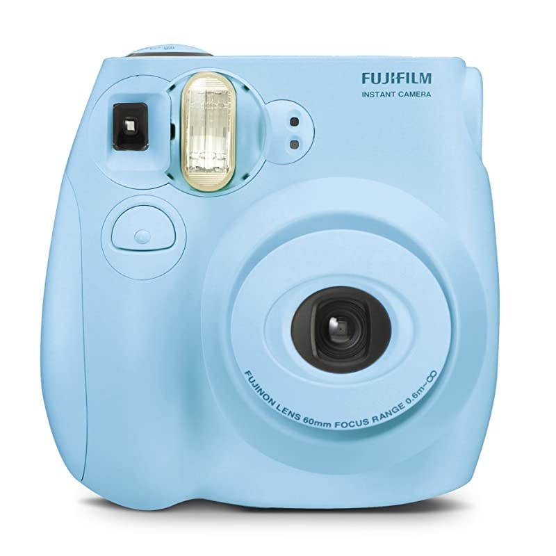 Instax MINI 7s Light Blue Instant Film Camera (Renewed)