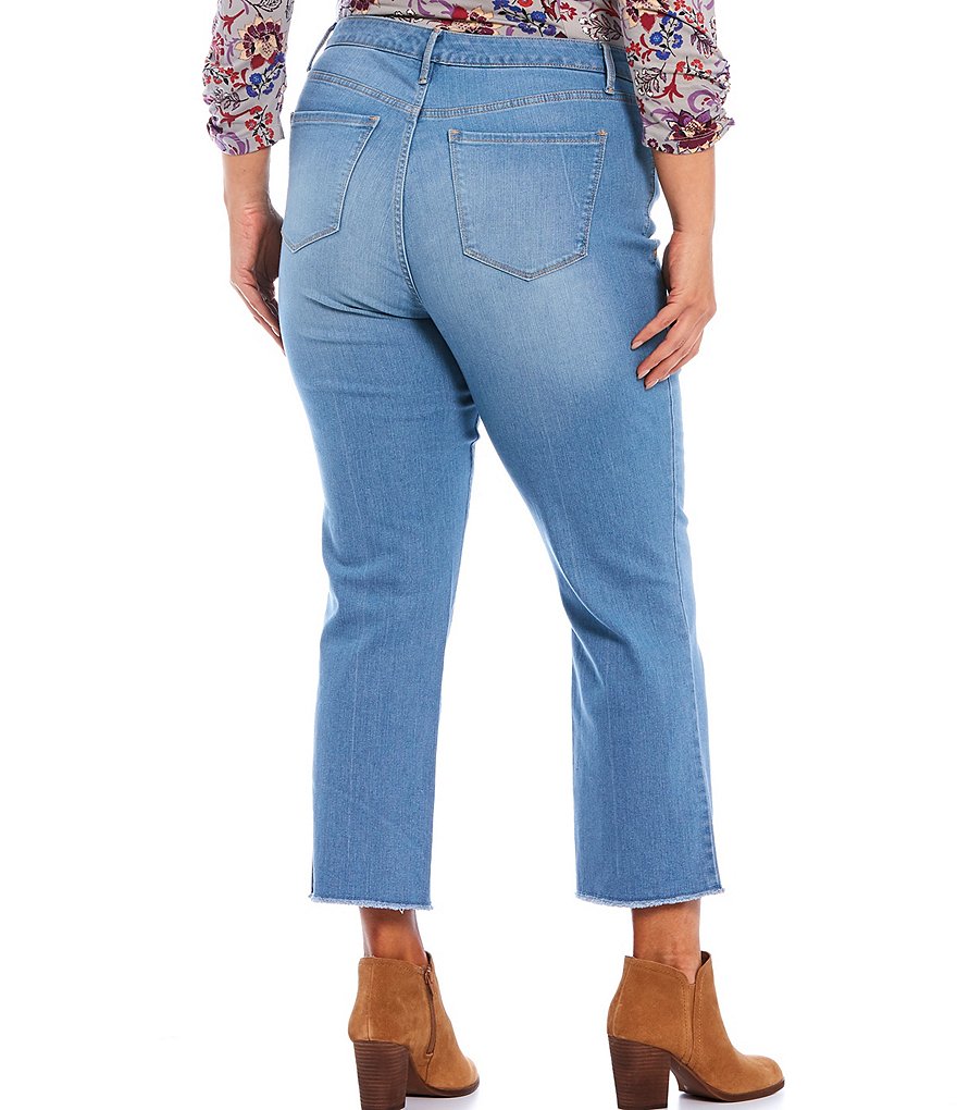 Democracy Plus Size Ab-Solution Capri Skimmer Jean