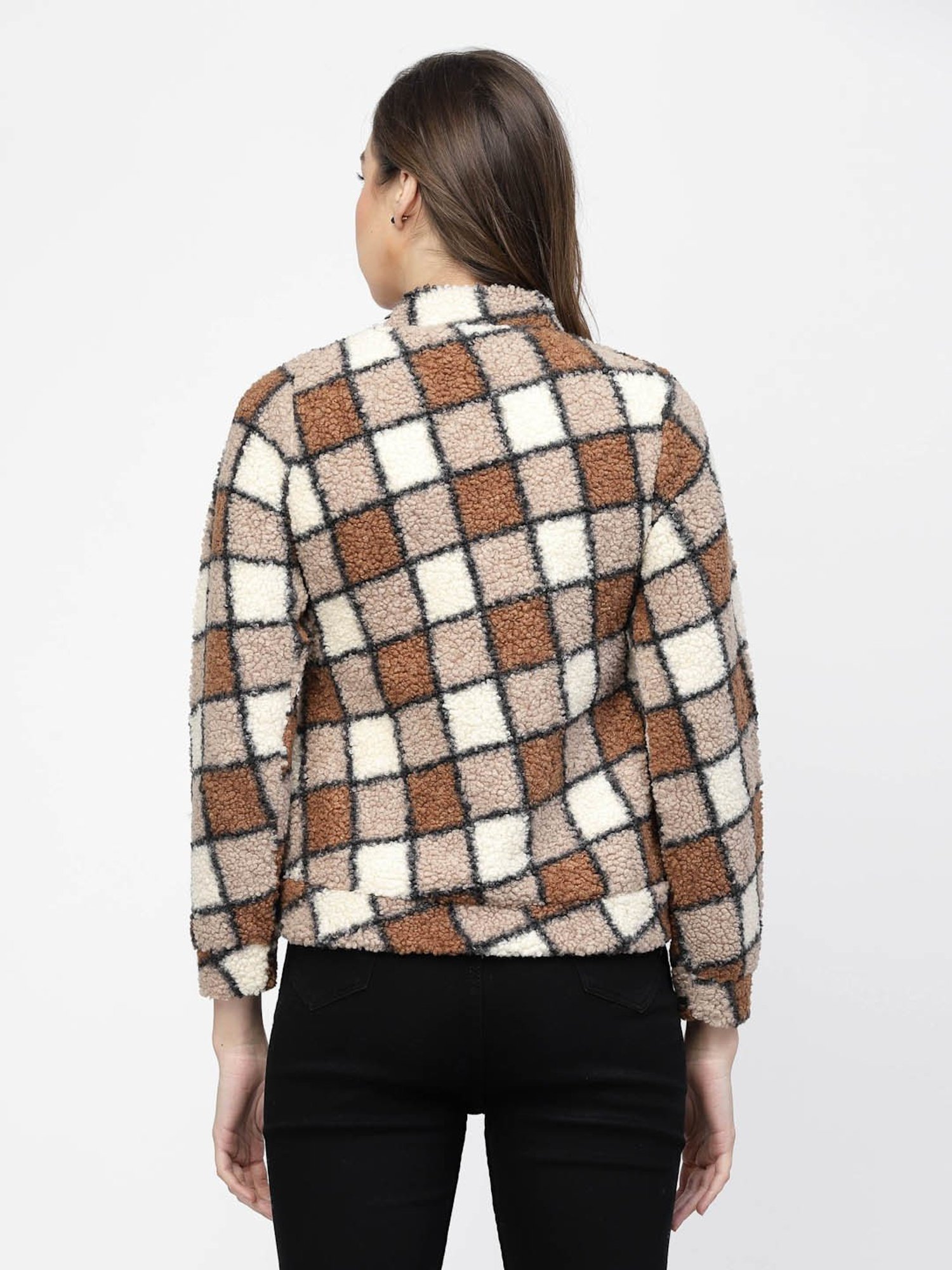 Juelle Multicolor Check Pullover