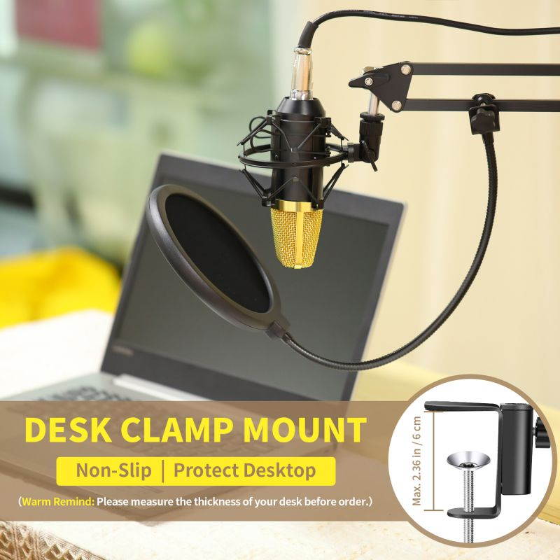 10 Foot Male to Female XLR Microphone Cable (Black)