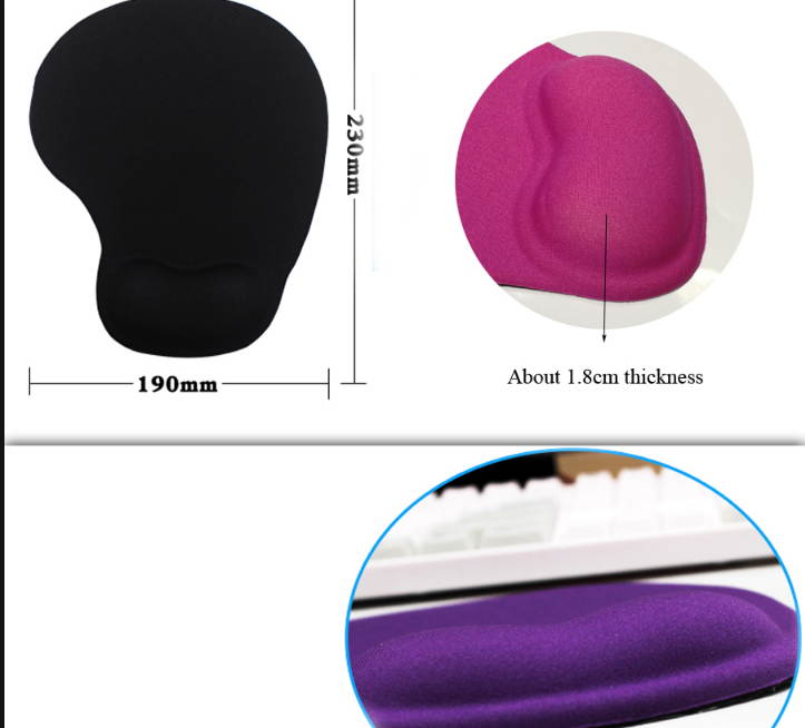 Gaming Mouse Pad With Comfort 3D Wrist Gel Rest Support Mousepad Silicone Gel Hand Pillow Rug Mat for Dota 2 CSGO Gamer