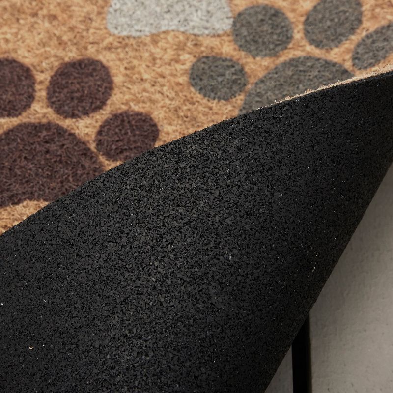 1'6"x2'6" Grand Terrace Natural Paws Love Door Mat - Mohawk