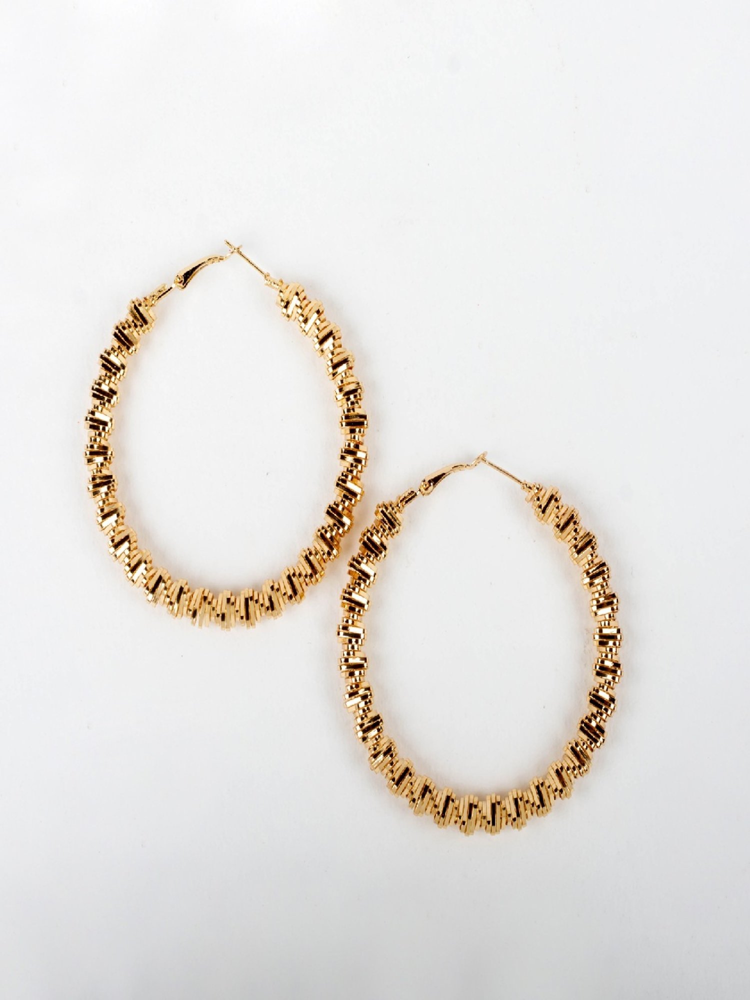 Jewelz Trendy Round Hoop Earrings for Girls & Women