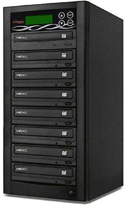 Bestduplicator BD-SMG-7T 7 Target 24x SATA DVD Duplicator with Built-In M-Disc Support Burner (1 to 7)