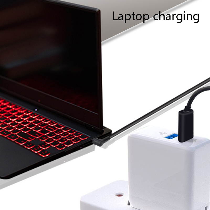 JORINDO Type-C Male Charging Cable for DC 2.5 x 0.7mm Laptop Plug PD Fast Charging Cable Type-C to 2507 Power Cord