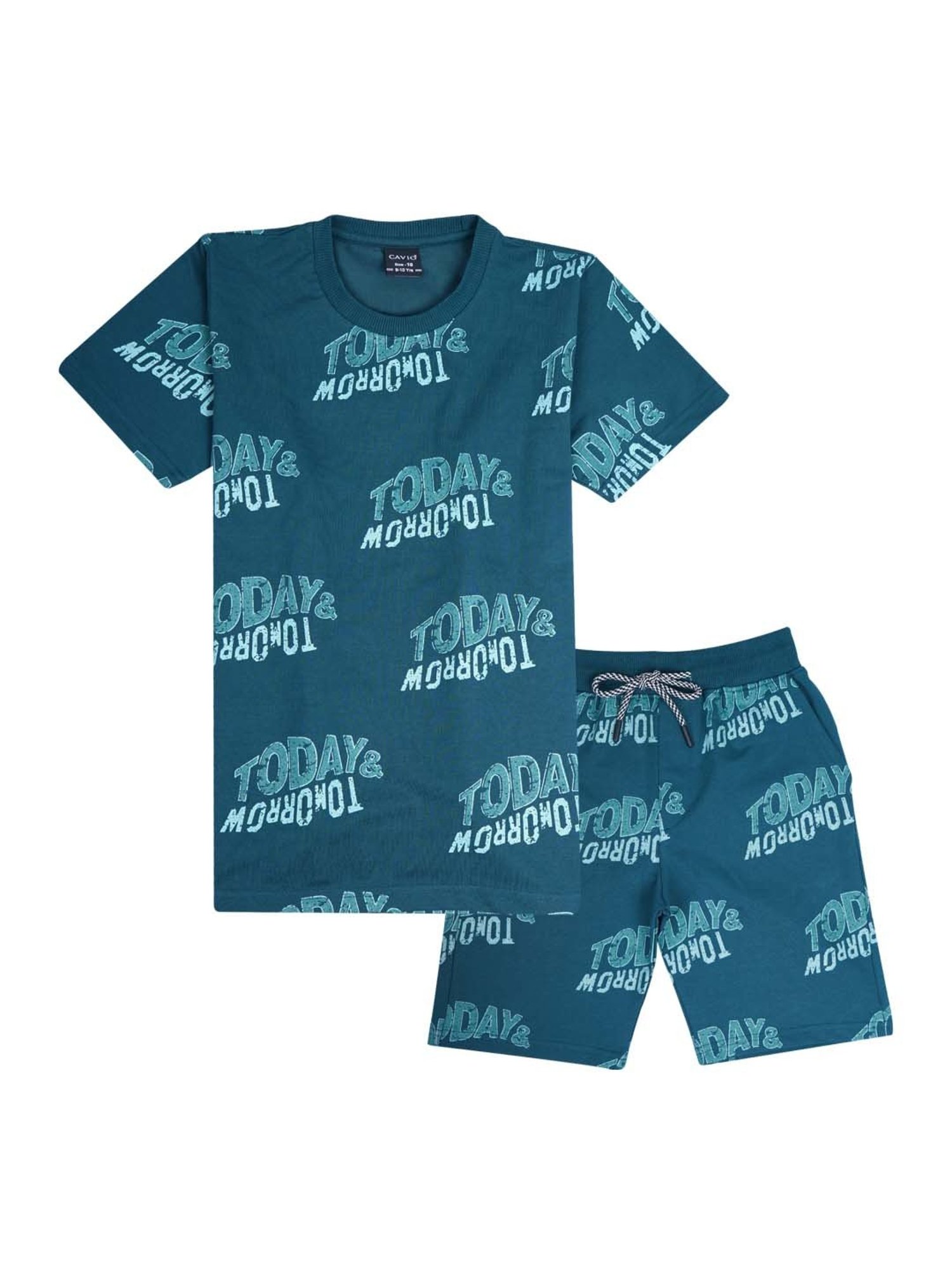 Mothercare Kids Multicolor Printed T-Shirt Set (Pack of 2)