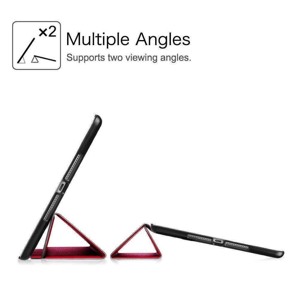 Fintie iPad Air 2 Case - [SlimShell] Ultra Lightweight Stand Smart Protective Cover with Auto Sleep/Wake Feature for Apple iPad Air 2, Red