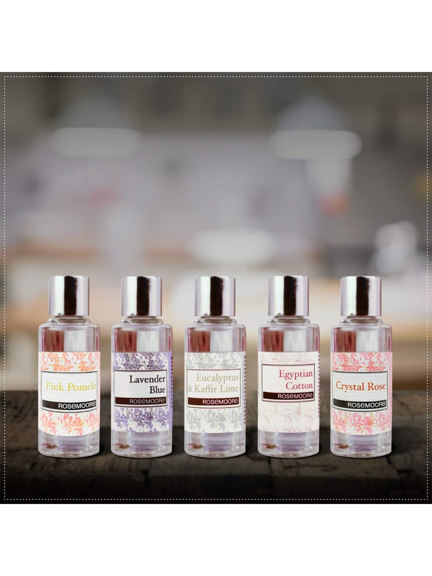 Rosemoore Multicolor Aroma Diffuser Oil Pack Of 5 (15 ml)