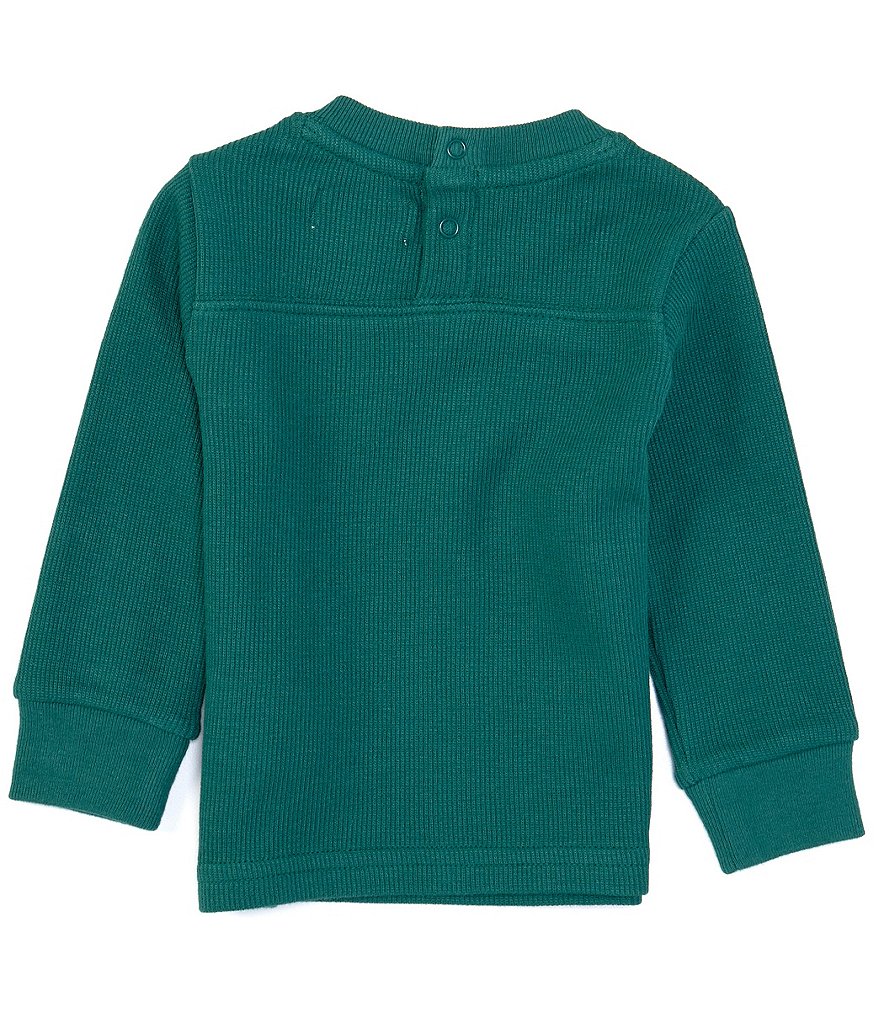 Edgehill Collection Baby Boys 3-24 Months Stripe Short Sleeve Woven Button Down Shirt