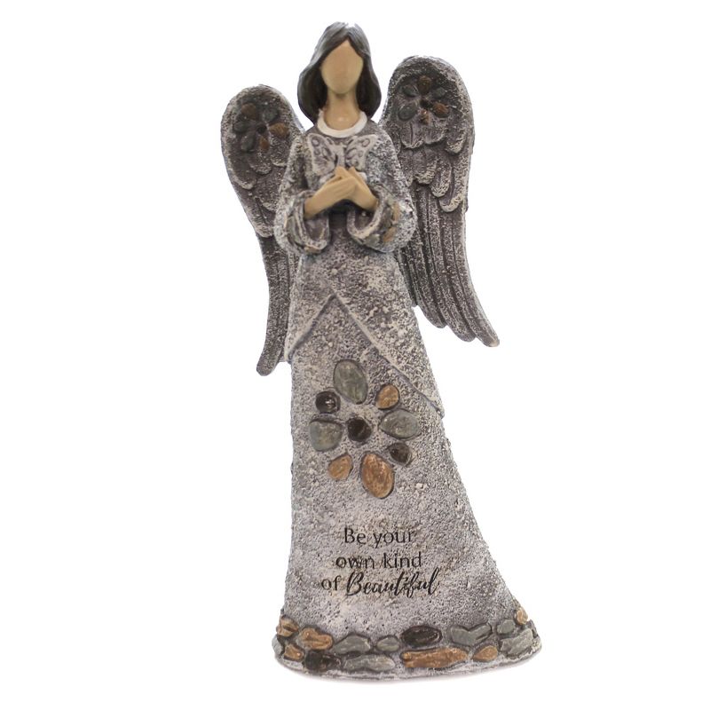 Home & Garden 13.75" Angel With Butterfly Statue Wings Religious Roman, Inc  -  Outdoor Sculptures And Statues