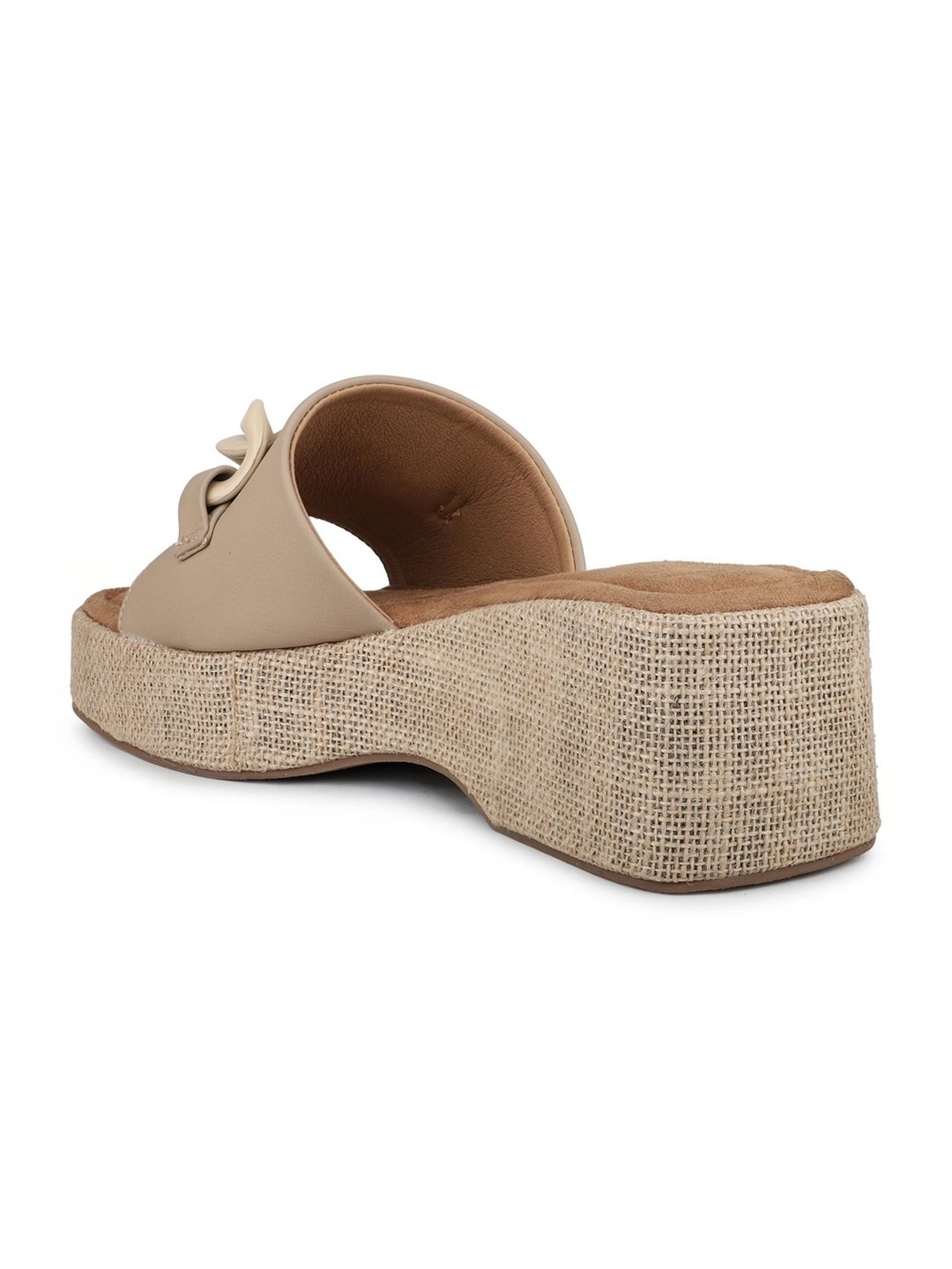 Inc.5 Women's Beige Casual Wedges