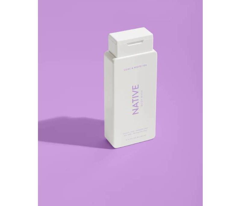 Native Lilac & White Tea Body Wash for Women - 18oz