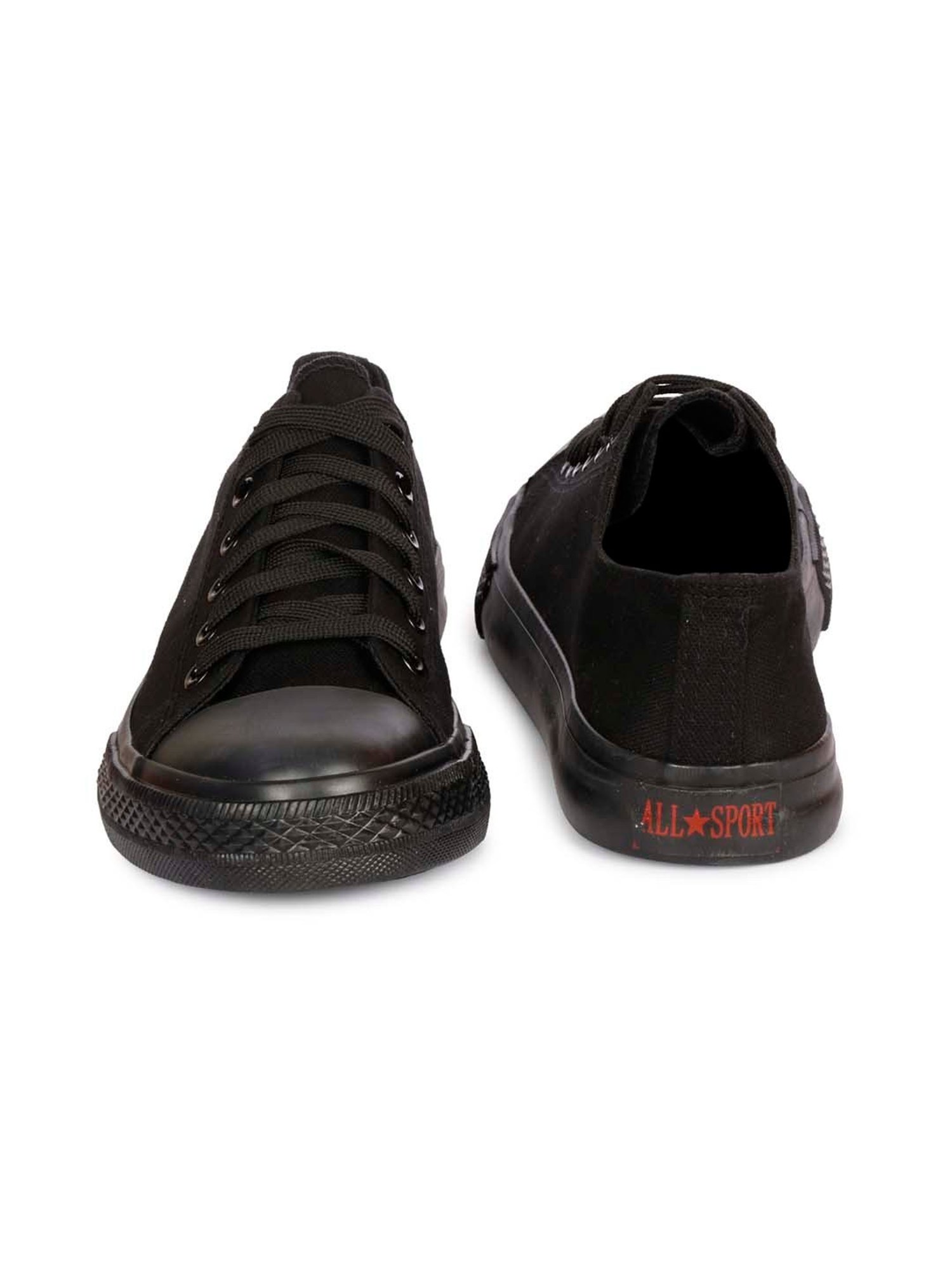 Mozafia Men's Black Casual Sneakers