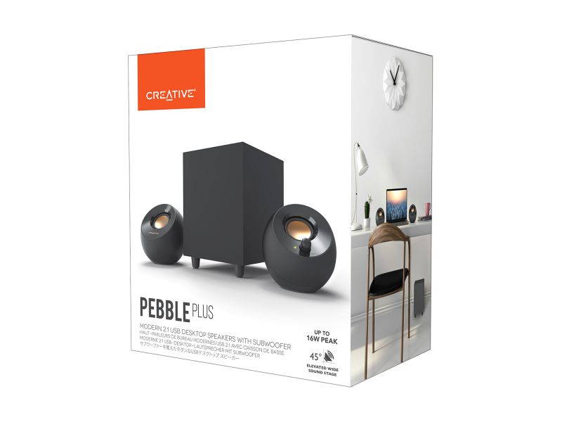 Creative PEBBLE PLUS Speakers