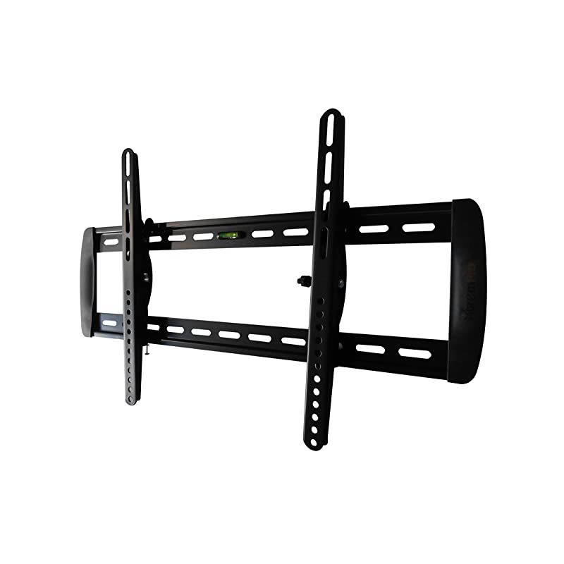 TV Wall Mount Bracket LowProfile Fixed Tilting 10&deg; for Flat Screen 32quot 55quot Inch LCD LED 4K Plasma Flat Screen TVs Load Capacity 99 lbs Black 41014