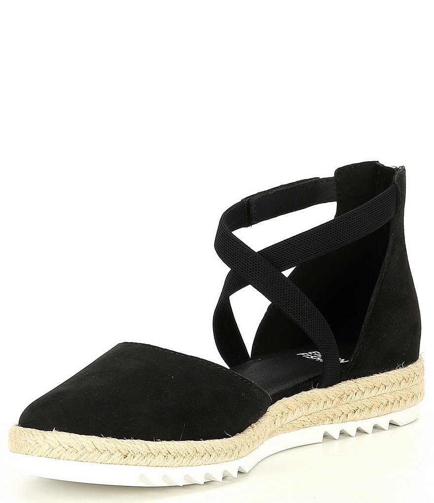 Eileen Fisher Bisa Criss-Cross Wedge Espadrilles